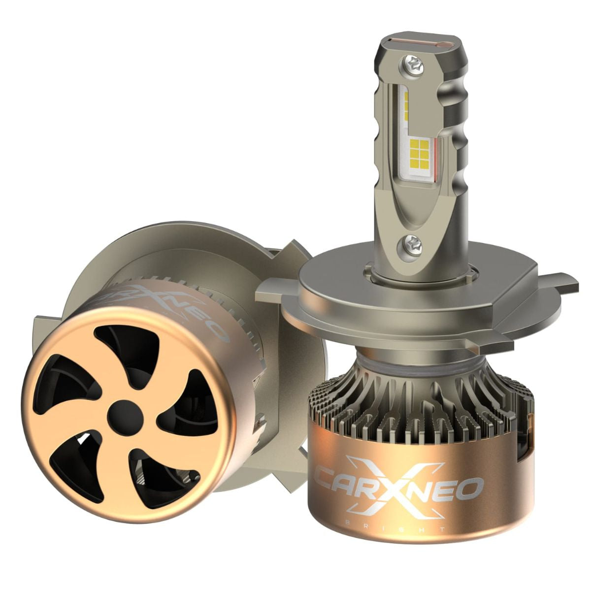 CarXNeo PantherBeam SE 130 Watt Powerful Car LED Bulb | Set of 2 | 9006 | 6000K | 2 Years Warranty